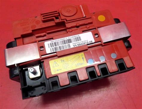 bmw battery junction box|BMW 335i battery box.